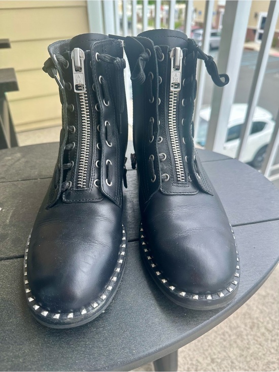Ash Shoes - Ash Leather Boots Size 8